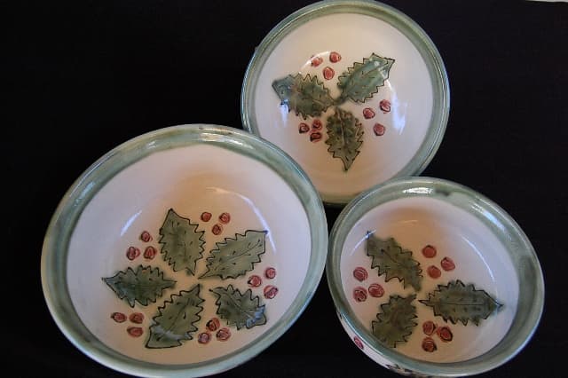 Christmas Patterns pottery image 8