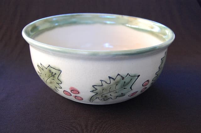 Christmas Patterns pottery image 10