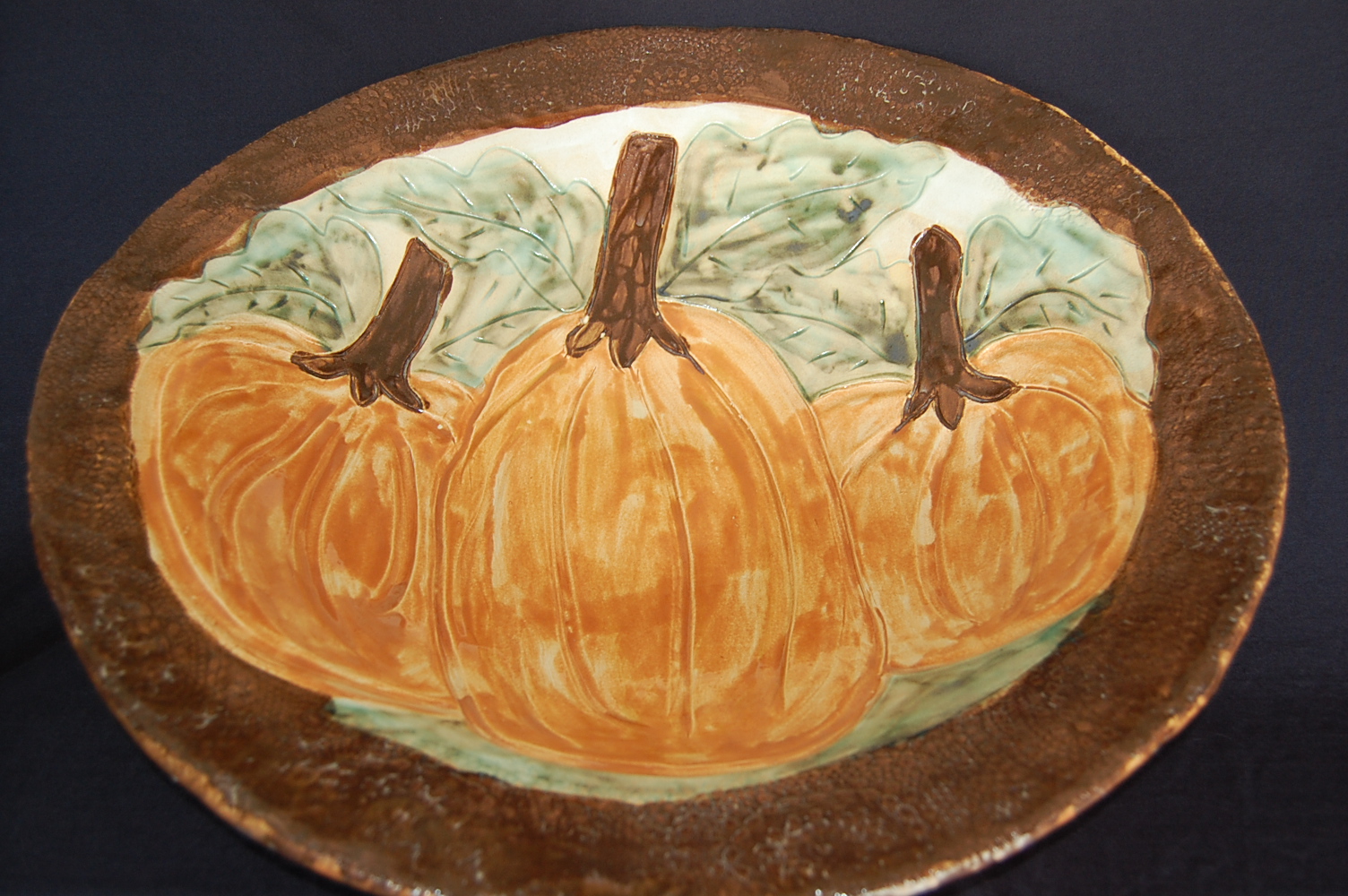 Huge Pumkin Bowl