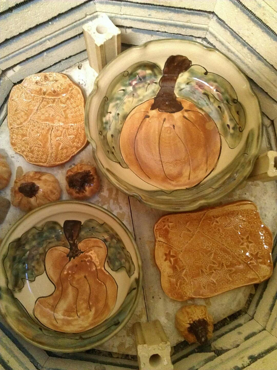 Pumpkin pottery